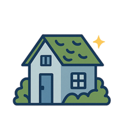 Mossbehandling-icon Halvfull